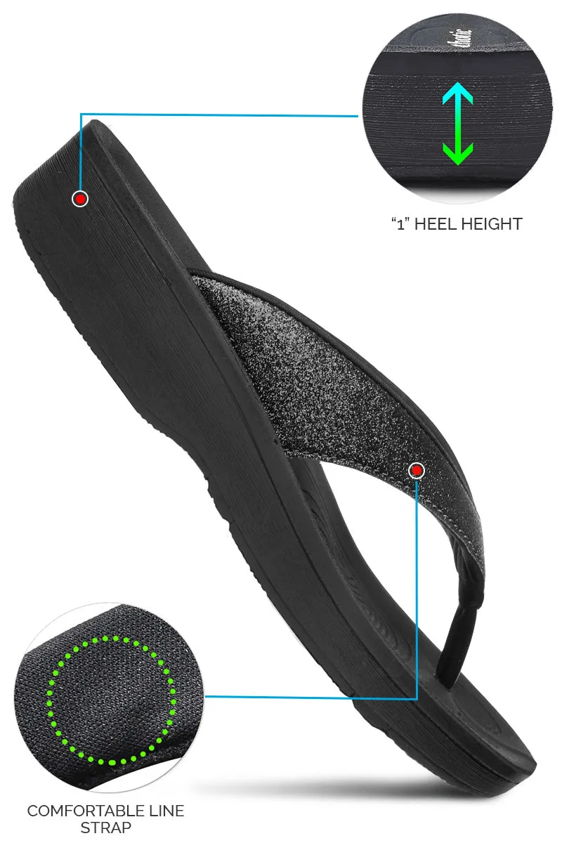 Aerothotic - Crystal Mist Women's Comfortable Flip-Flops Sandal