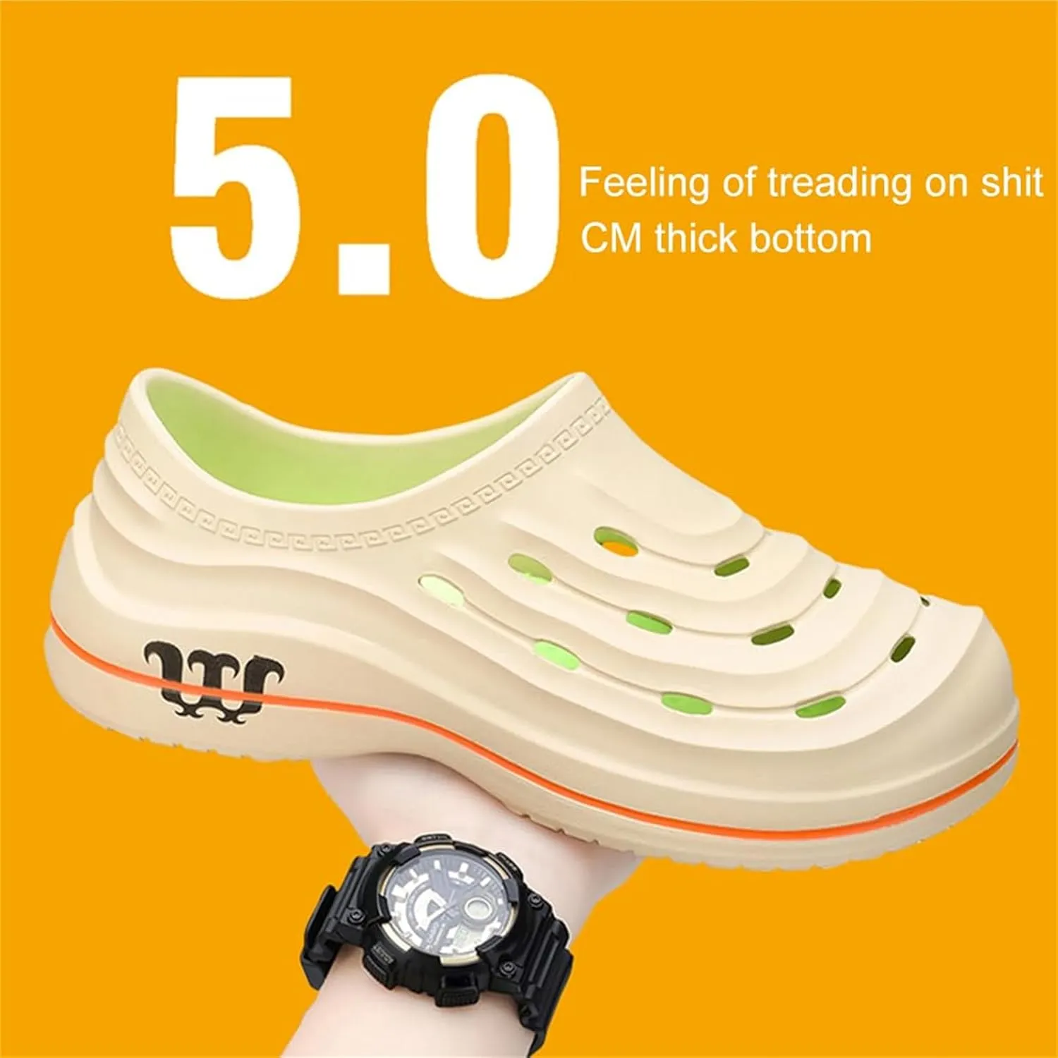 Armadillo Chef Shoes Unisex Water Resistant Non Slip Resistant Lightweight Waterproof for Work Clogs Shoes