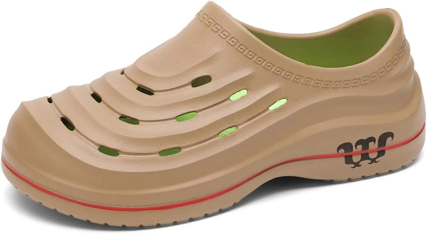 Armadillo Clogs Nurses Shoes for Women Men Chef Garden Shoes Non Slip Work Shoe Women Food Service Non Slip Kitchen Clogs Oil Resistant Nursing Shoe Waterproof Lightweight Sneakers Unisex