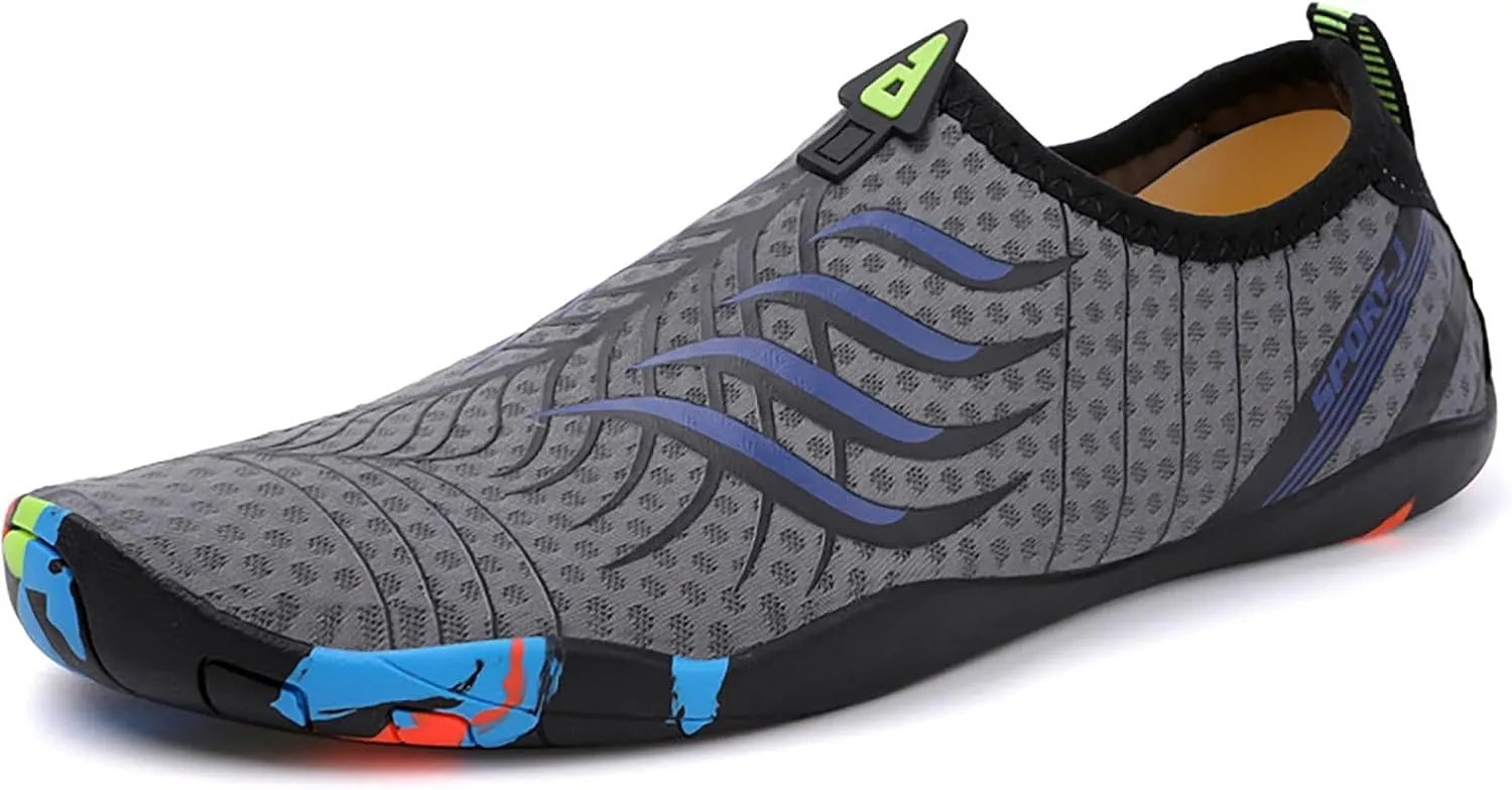 Barefoot Swim Shoes Men Women Quick Dry Aqua Water Shoes Beach Pool Surf Hiking Kayaking Diving Yoga Outdoor Sport Lightweight Design