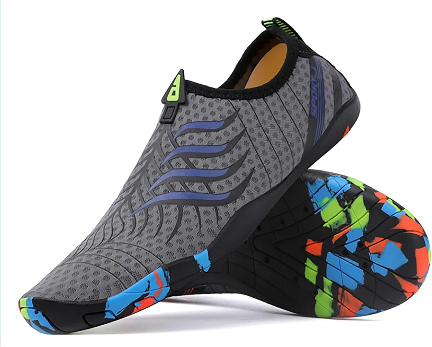 Barefoot Swim Shoes Men Women Quick Dry Aqua Water Shoes Beach Pool Surf Hiking Kayaking Diving Yoga Outdoor Sport Lightweight Design