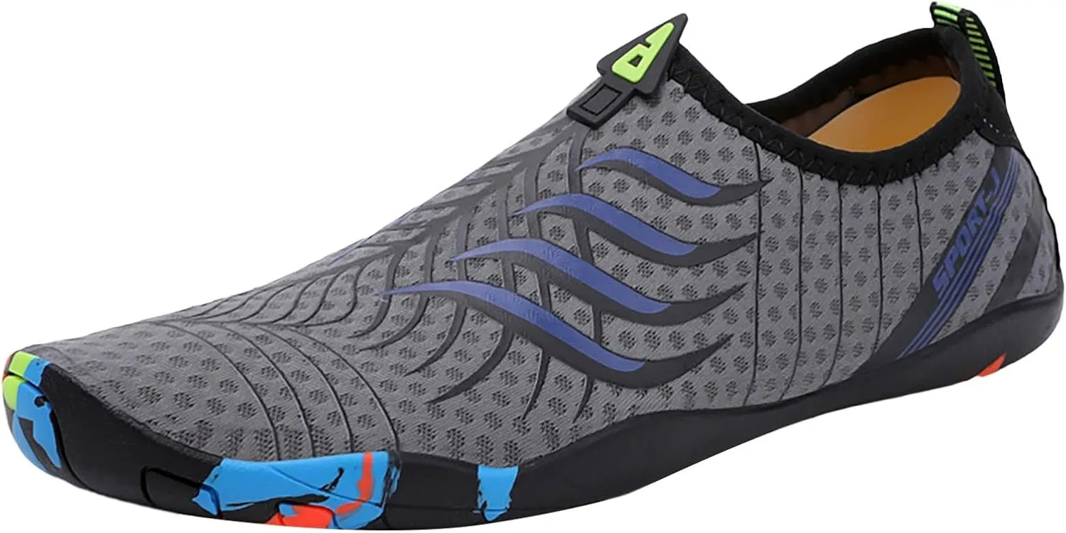 Barefoot Swim Shoes Men Women Quick Dry Aqua Water Shoes Beach Pool Surf Hiking Kayaking Diving Yoga Outdoor Sport Lightweight Design