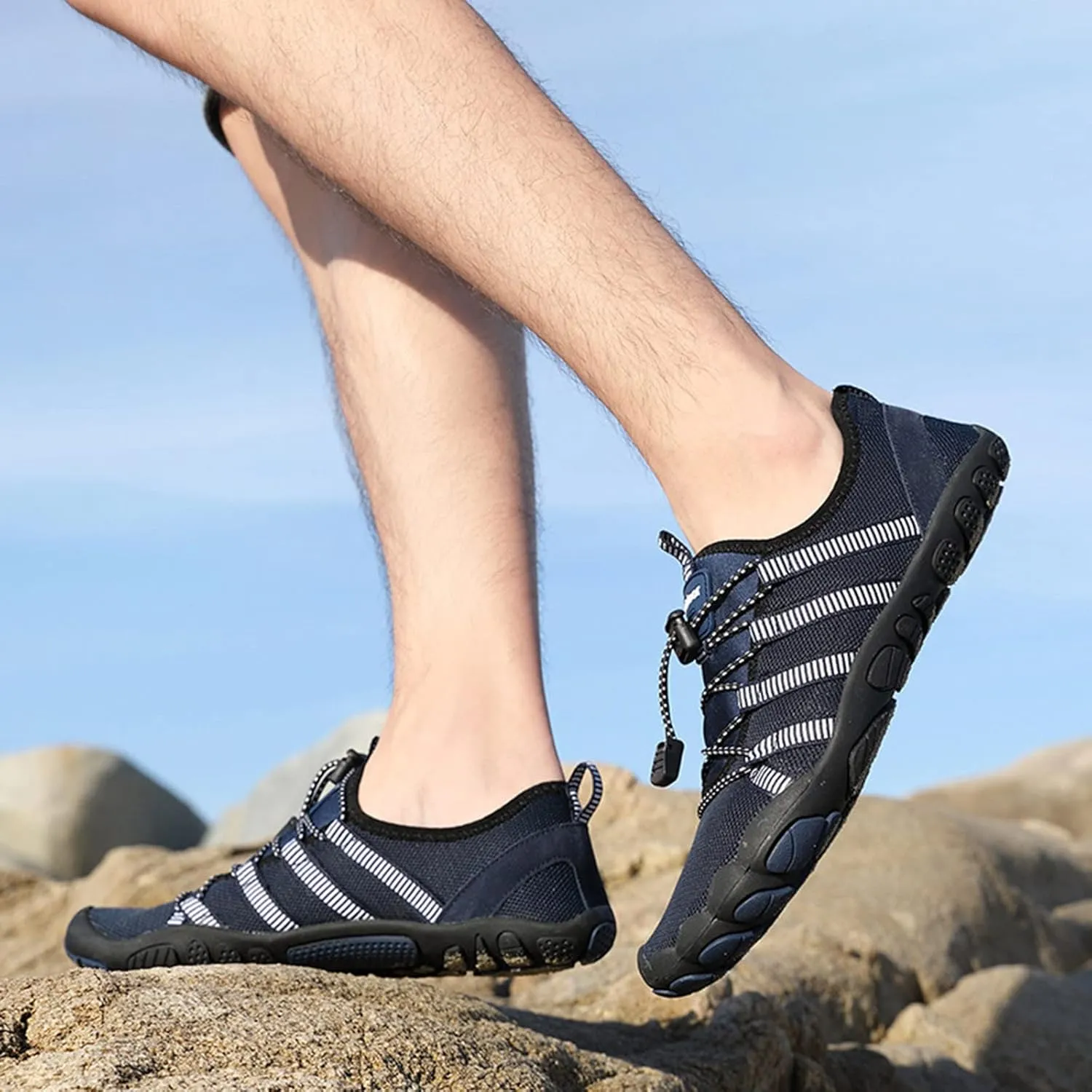 Barefoot Water Shoes Quick Dry Aqua for Women Men Swim Beach Pool Surf Hiking Kayaking Yoga Outdoor Sports Non Slip Exercise Shoes