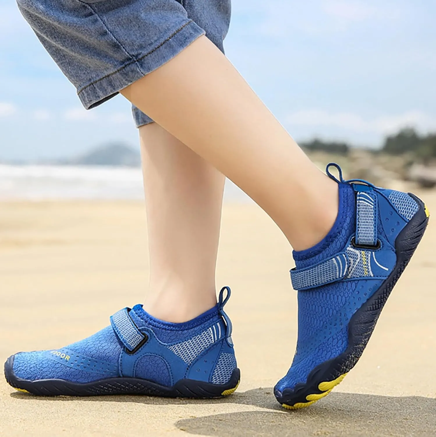 Barefoot Water Shoes Women Men Quick Dry Aqua Socks Beach Swim Pool Shoes Non Slip Outdoor Sports Hiking Surf Yoga Exercise Footwear