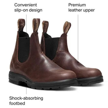 Chelsea Classic 550 Women's Blundstone Boots, #1609 - Antique Brown