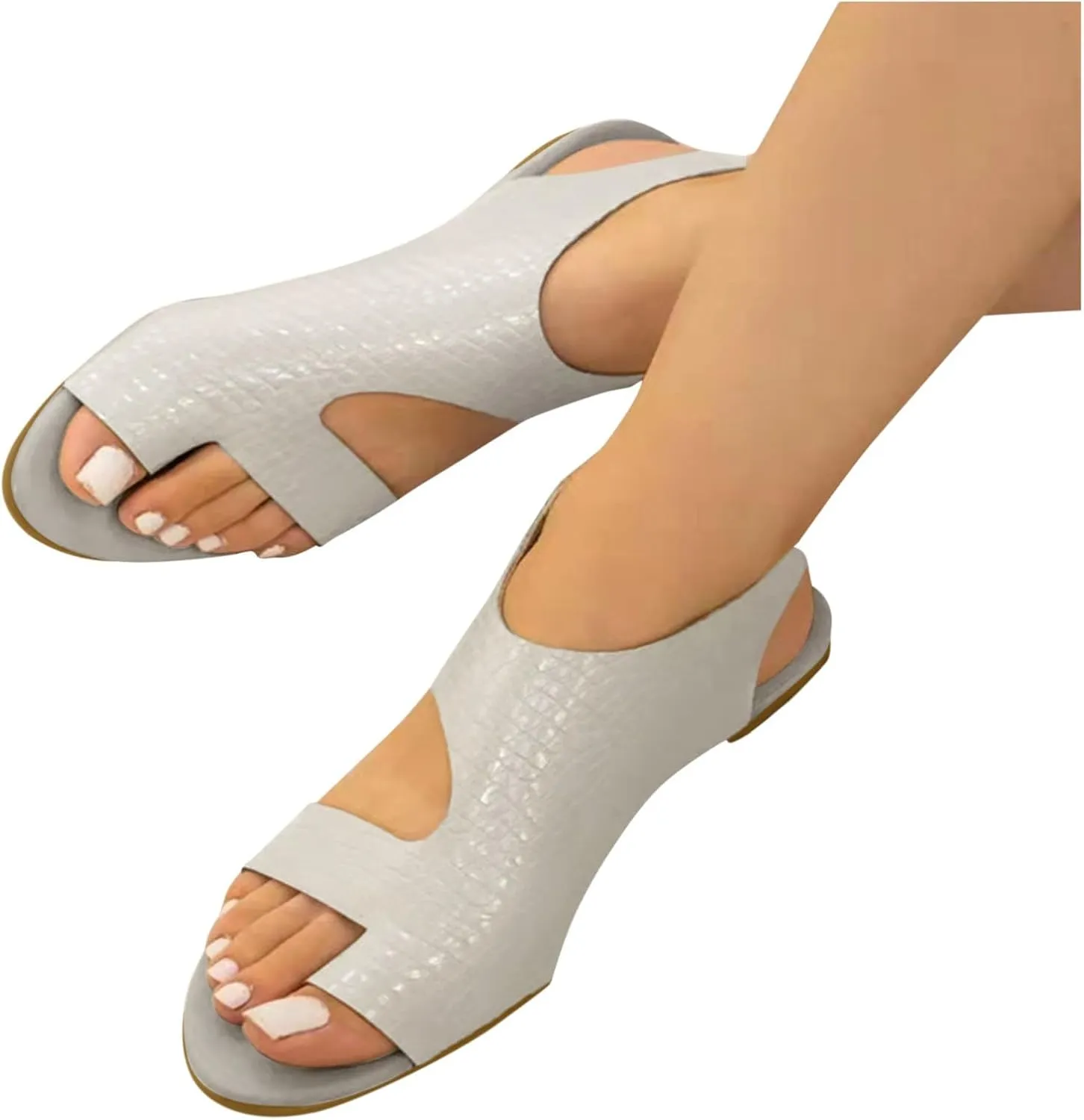 Comfortable Slip On Slide Sandals for Women Summer Comfortable Summer Dress Shoes Temperament Sandals