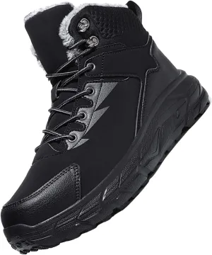 Composite Work Shoes Wear And Anti Slip Snow Boots Five Finger Cotton Shoes Outdoor Sports Men's Snow Boots Slip on Wide