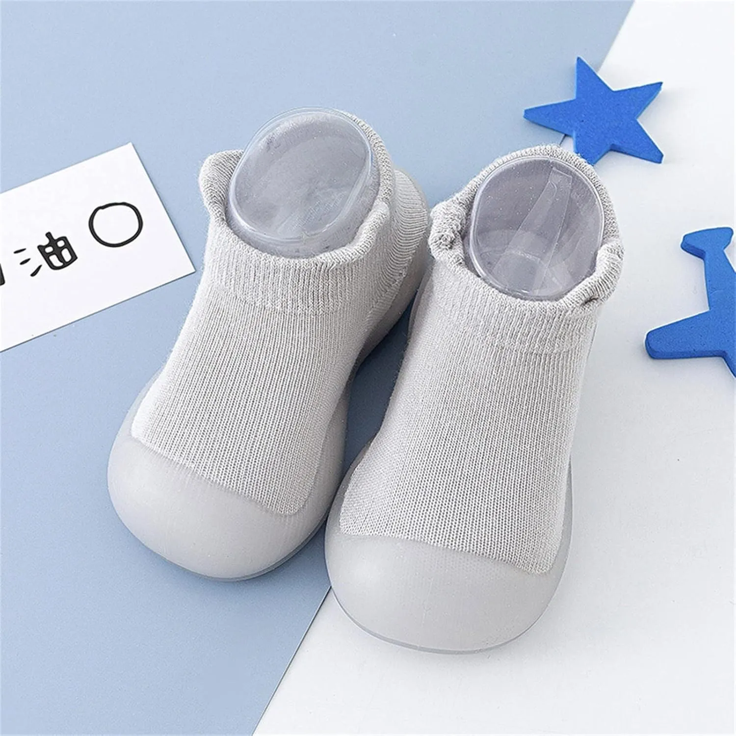 Girls Shoes Size,Baby Boys' Shoes Sock Shoes Non-Slip First Walker Floor Shoes Breathable Home Cute Shoes 0-3 Years