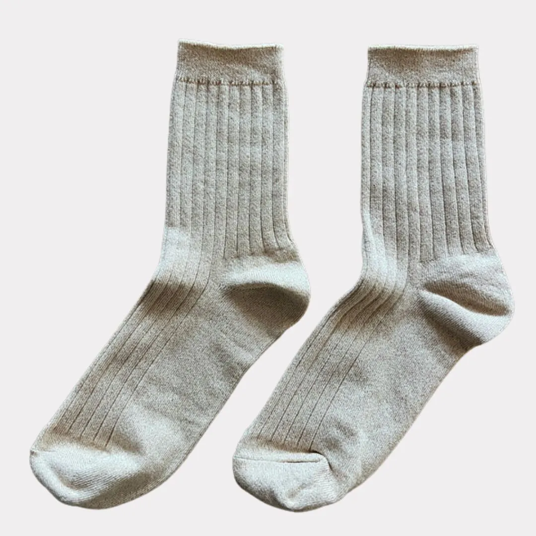 Her Socks (Champagne Glitter)
