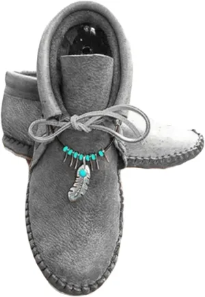 Lausiuoe Boots For Women Ankle Booties Flat Short Boots Side Zipper Shoes Western Casual Dressy Fashion Boot Pull-On