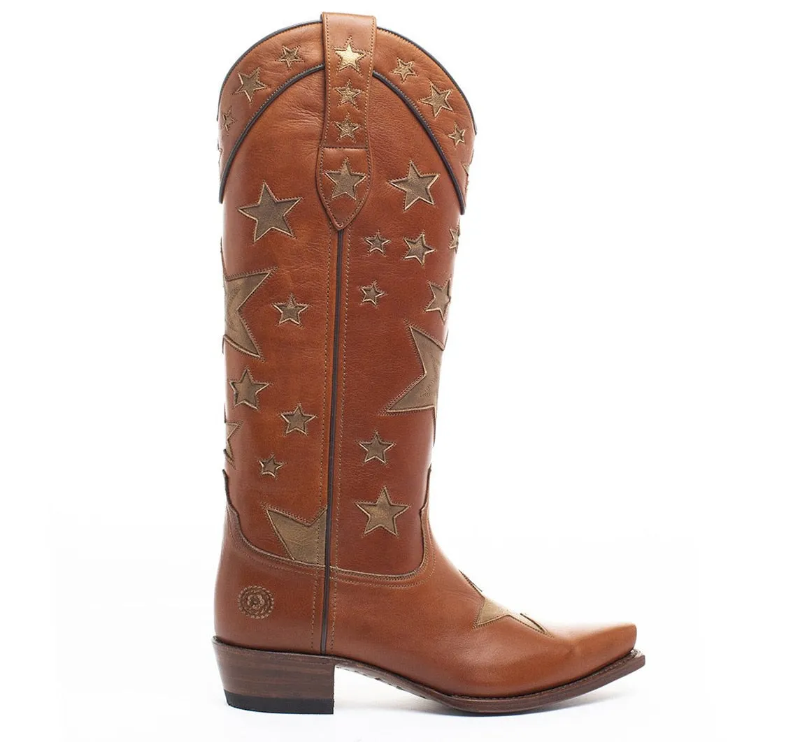 Locomotive Autumn and Winter Pointed Toe High-top Knight Boots
