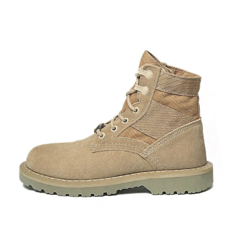 Men's military tactical boots High cut work boots combat boots