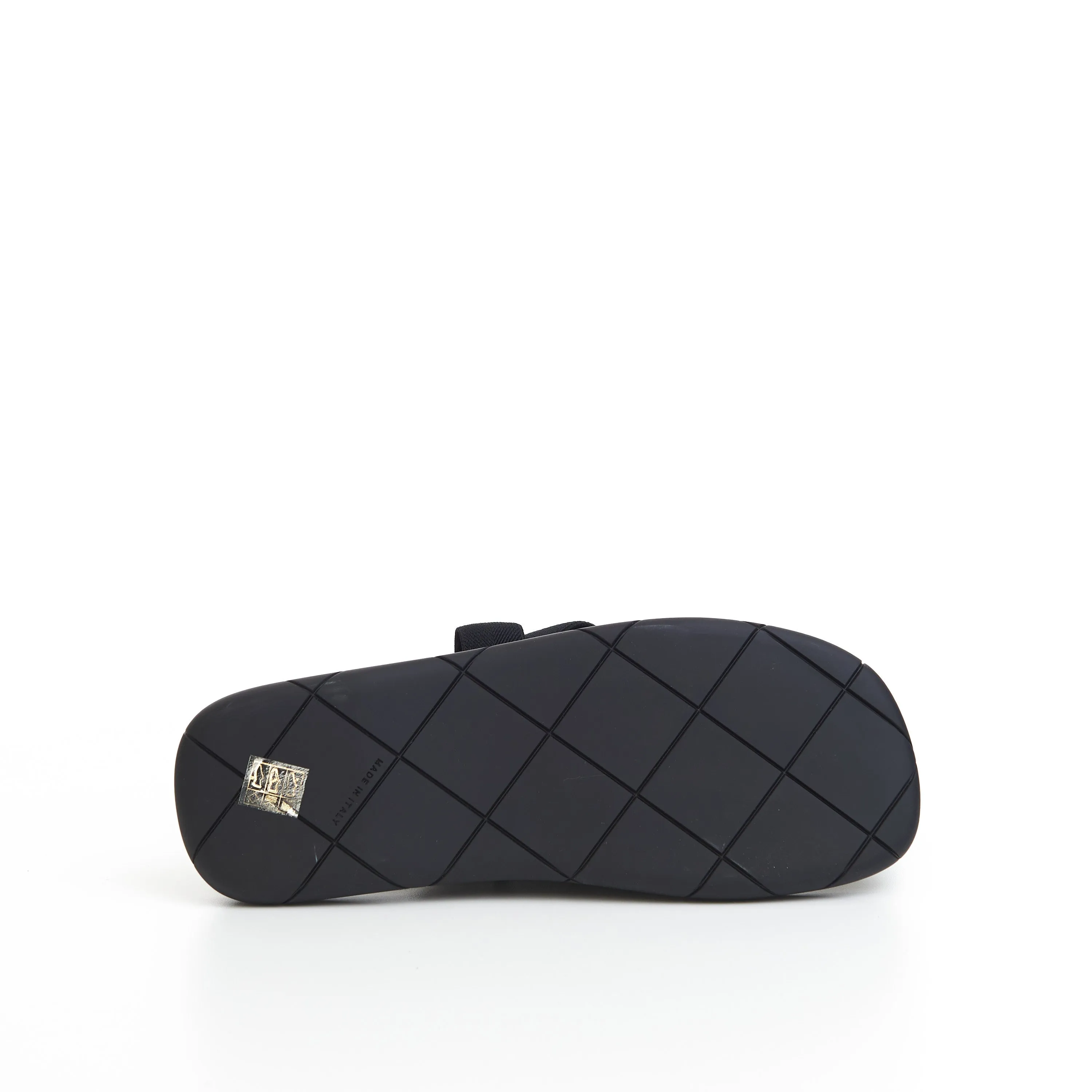 Men's Plat Mule Slide Sandals In Black