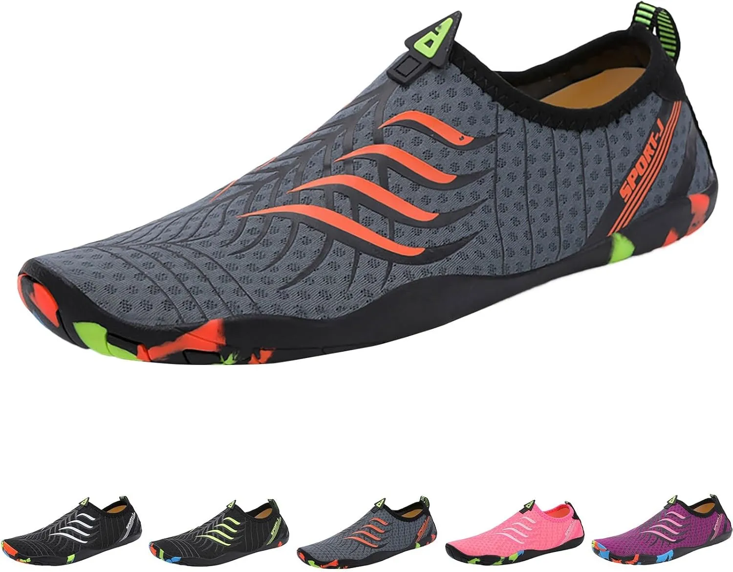 Mens Womens Aqua Shoes Quick Dry Water Swim Beach Pool Surf Hiking Kayaking Diving Yoga Barefoot Outdoor Sports Breathable