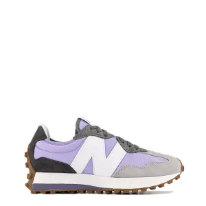 New Balance Womens 327 Trainers Cyber Lilac / White