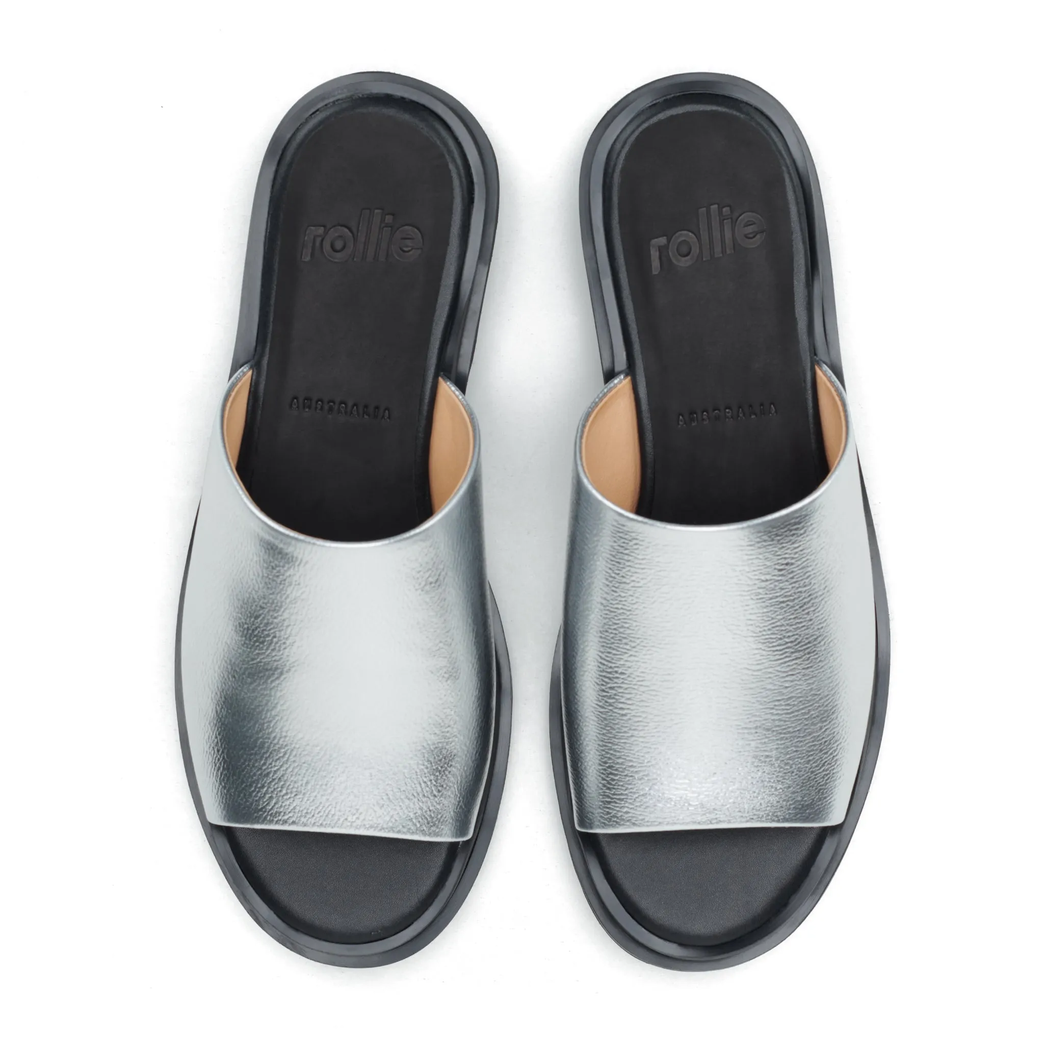 Slide Step Silver/Black