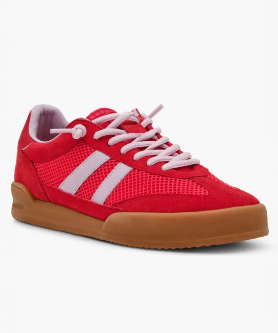 Steve Madden Verdict Sneakers - Red Multi