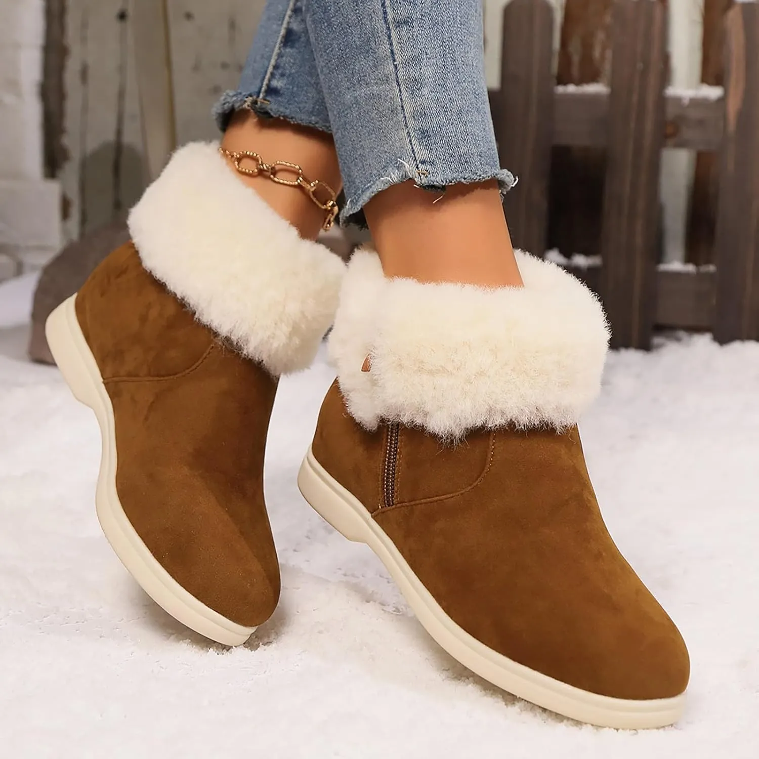 Women's Boots Womens Casual Boots Wide Width Booties Women WideBoots Platform Dress Shoes for Women Dress Shoes