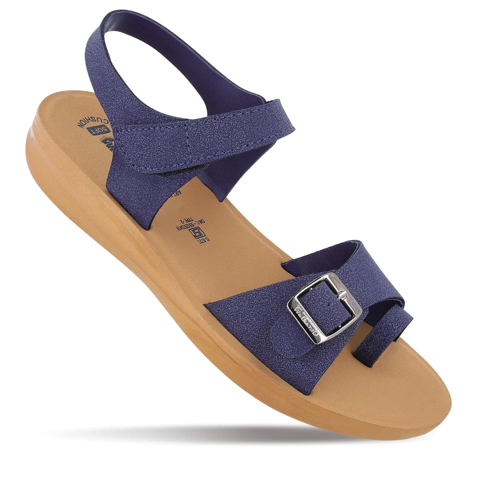 Women's Daily Wear Sandal  - WL7961 Blue Beige